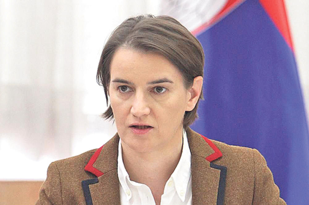 TREBALO JE DA RAZGOVARAJU O VAŽNIM PROJEKTIMA: Premijerka Brnabić odlaže posetu Leskovcu zbog malih boginja