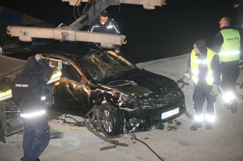 (FOTO, VIDEO) PROKLETSTVO ADE HUJE: Pogledajte akciju izvlačenja automobila sa mesta koje je pre 4 godine odnelo 3 mlada života