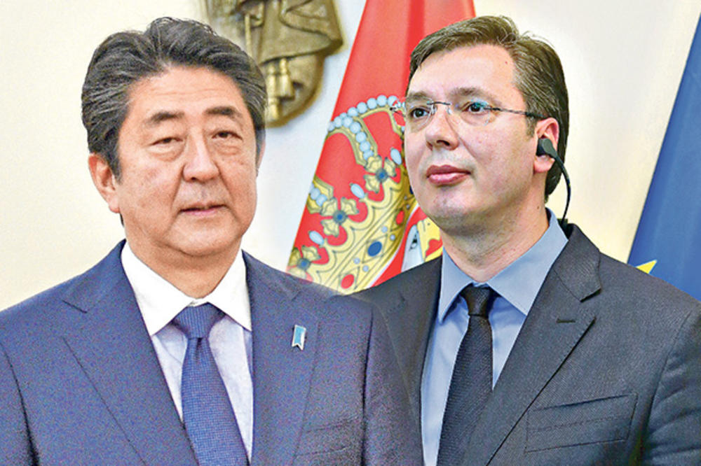 ISTORIJSKA POSETA! JAPANSKI PREMIJER U SRBIJI POSLE TRI DECENIJE: Vučić sa Abeom o unapređenju saradnje