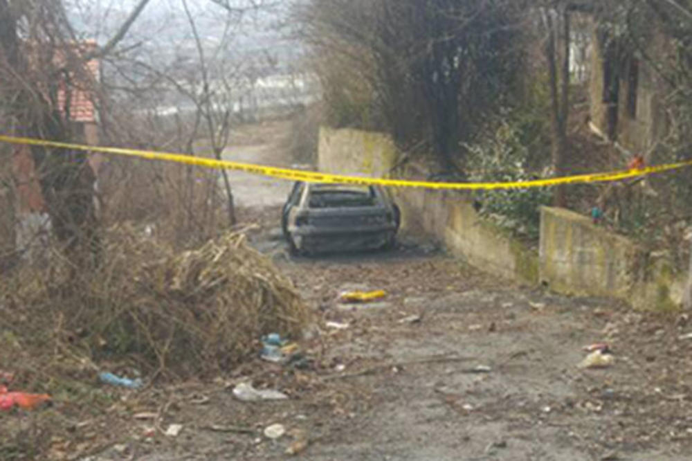 (FOTO) IZGOREO AUTO SMRTI! Ovo je automobil kojim je pobegao ubica Olivera Ivanovića! UBICA UNIŠTIO DOKAZE