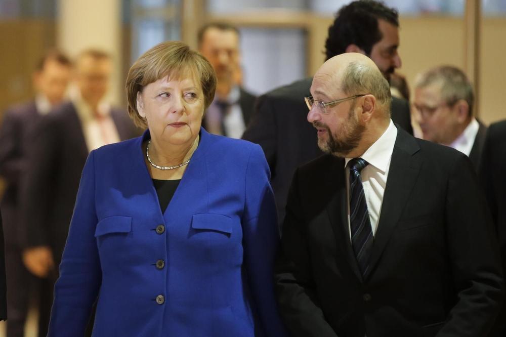 NEMAČKA DOBIJA NOVU VLADU ZA 7 DANA: Stranke Merkelove i Šulca najavile kraj uspešnih pregovora