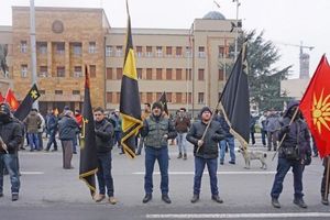 DEMONSTRACIJE ISPRED SOBRANJA: Makedonci protestuju zbog uvođenja albanskog kao zvaničnog jezika!