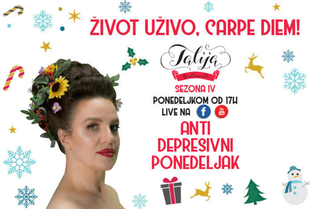 TALIJA - ŽIVOT UŽIVO, CARPE DIEM: Antidepresivna doza protiv crnog ponedeljka