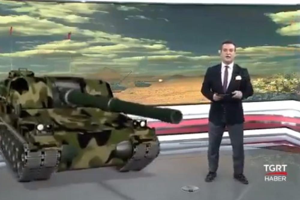 (VIDEO) TURSKA TV ZASMEJALA LAVROVA: Doveli tenk u studio kako bi pokazali kako gaze Kurde