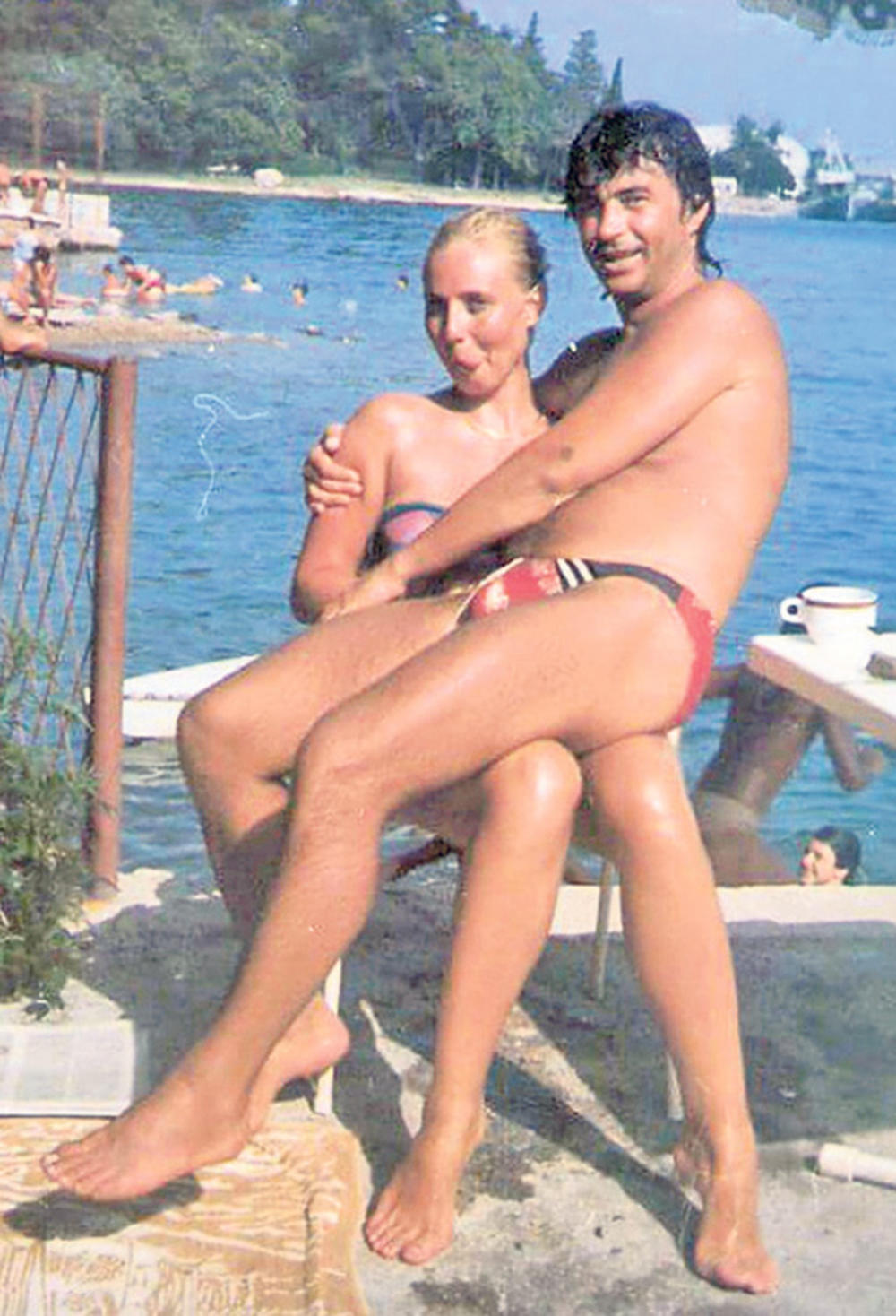 Brena i Nadin suprug  Zlatko Đorđević