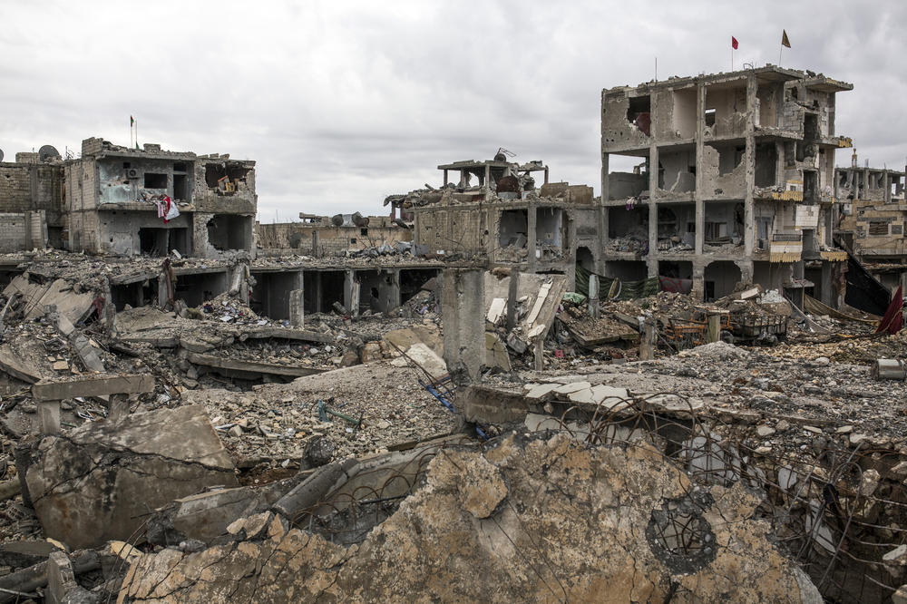 (FOTO) OSKRNAVLJEN DREVNI HRAM: Turske granate pogodile sirijsko arheološko nalazište