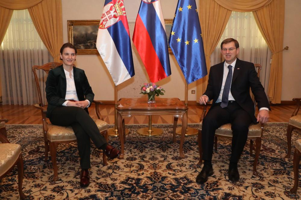 CERAR BRNABIĆEVOJ: Slovenija nastavlja intenzivno da podržava EU perspektivu Srbije