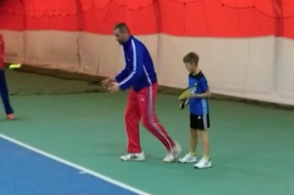 (VIDEO) TENISKO ČUDO STIŽE SA KOSMETA: Filip Pavić ima samo 12 godina a pobeđuje sve pred sobom
