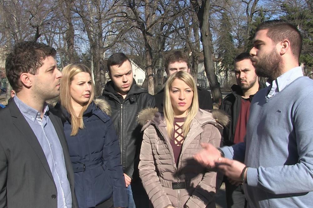 ZAVRŠNI RADOVI: SRS kandidat za gradonačelnika Miljan Damjanović obišao Zemunski park