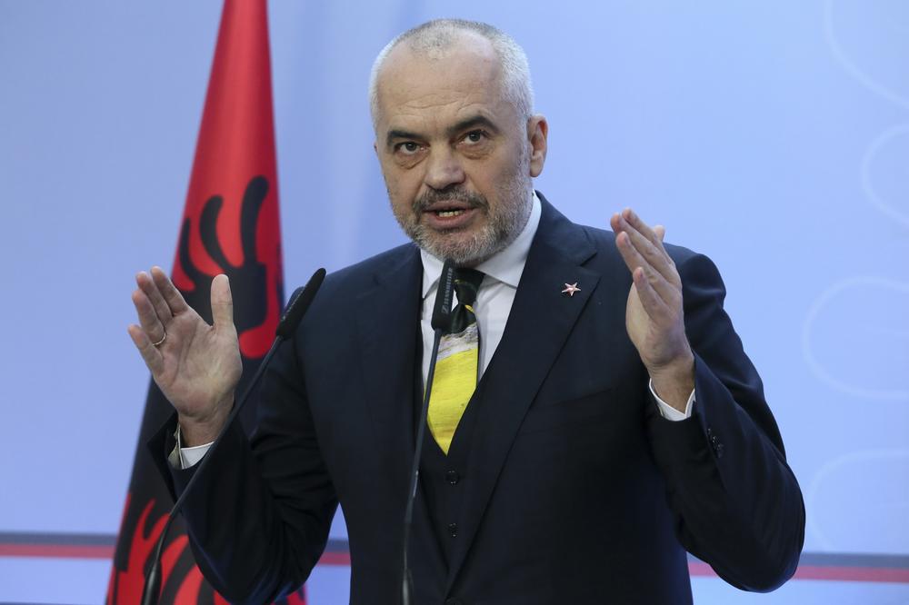 Edi Rama: San mi je da se Albanci ujedine pod nebom EU