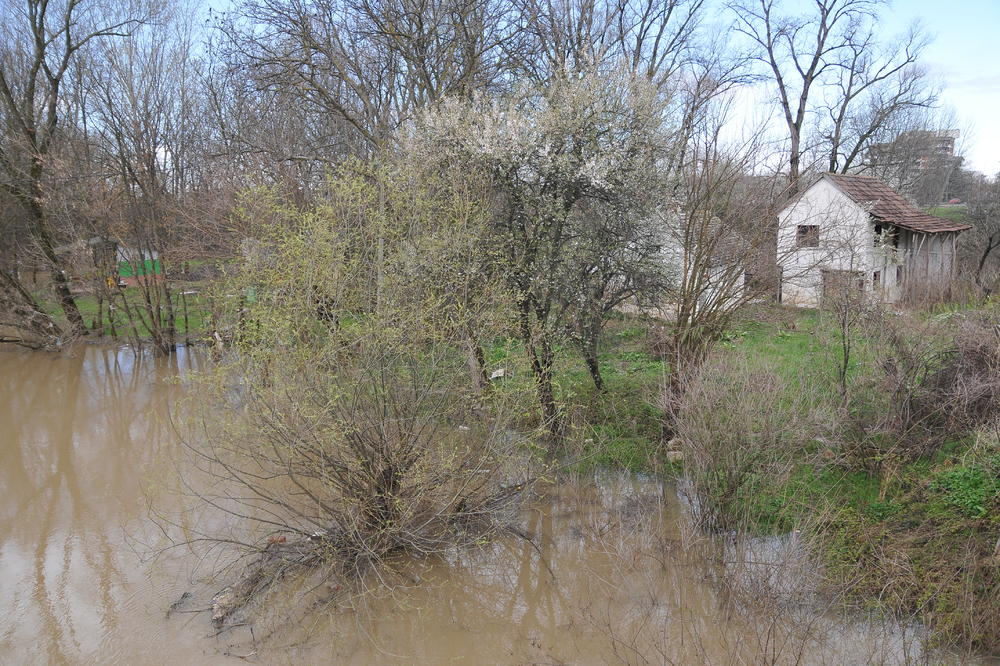 (FOTO) SJENICA POD VODOM: Reka Grabovica poplavila podrume i dvorišta