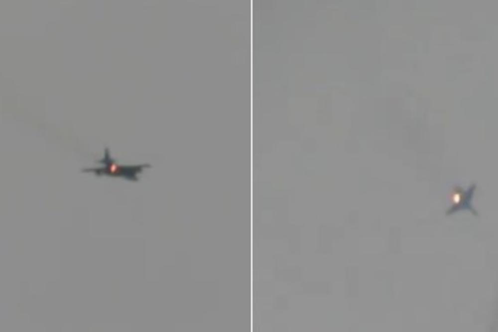 (VIDEO) OBOREN SUHOJ U SIRIJI: Ruski pilot se katapultirao, ali živ nije hteo da padne u ruke terorista! Borio se do smrti!