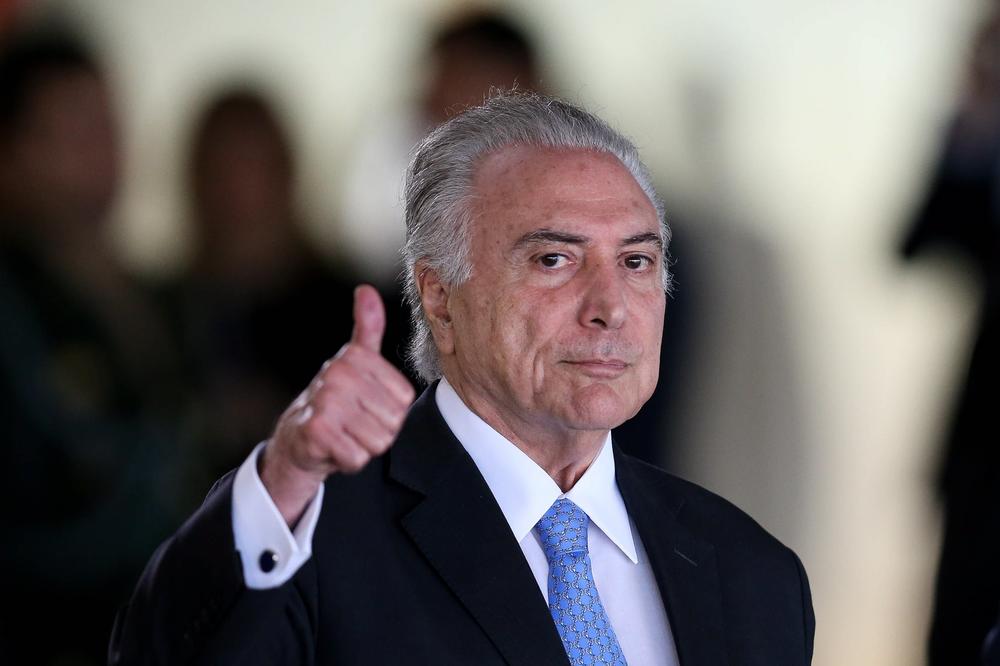 UHAPŠEN BIVŠI PREDSEDNIK BRAZILA: Temer umešan u nekoliko korupcionaških afera