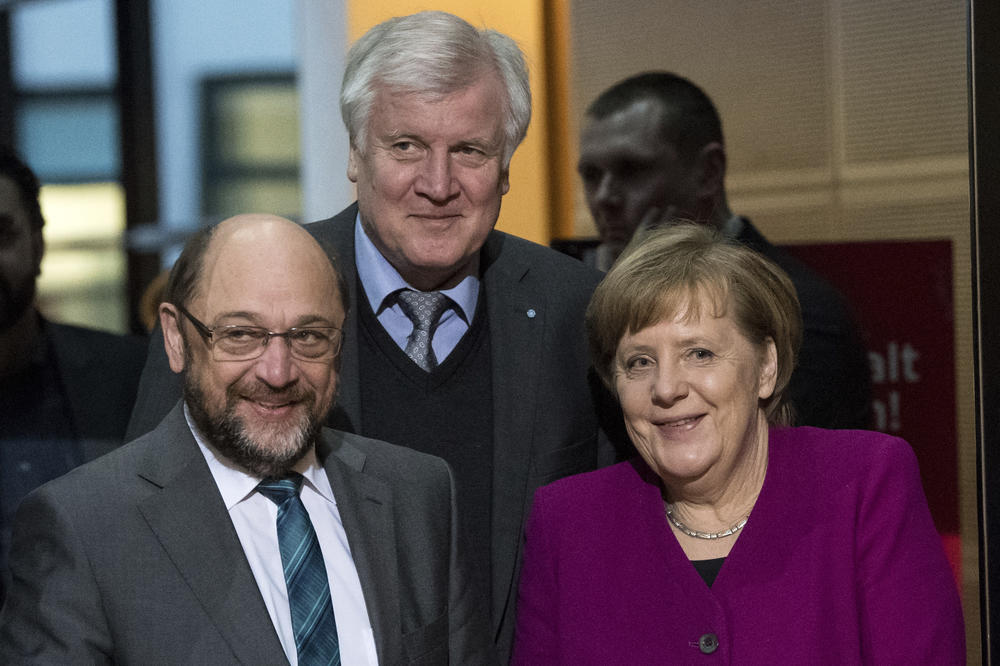OVAKO ĆE IZGLEDATI NOVA VLADA NEMAČKE: Merkelova kancelar, Šulc šef diplomatije, a evo čija su najvažnija ministarstva