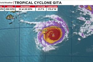 (VIDEO) OLUJA TUTNJI PACIFIKOM: Najjači ciklon ikada juri ka malenoj ostrvskoj državi!