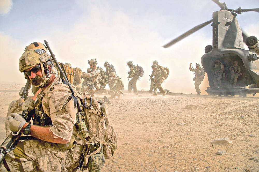 U prvim borbenim redovima američke vojske...  Specijalci Foke u Avganistanu
