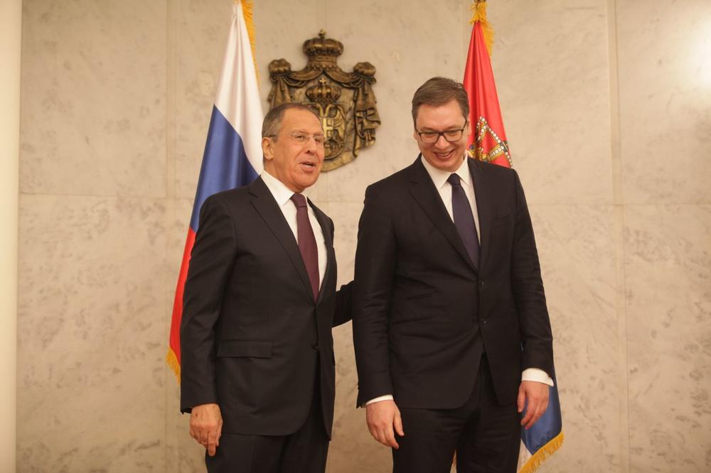 (KURIR TV) VUČIĆ: Srbija je na evropskom putu, ali gradimo sve bolje odnose sa Rusijom LAVROV: Ništa ne namećemo