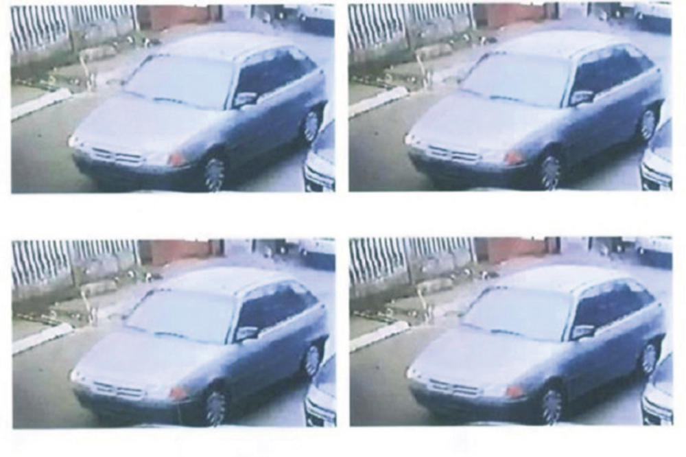 DOKAZ: Objavljena fotografija vozila Ivanovićevih ubica