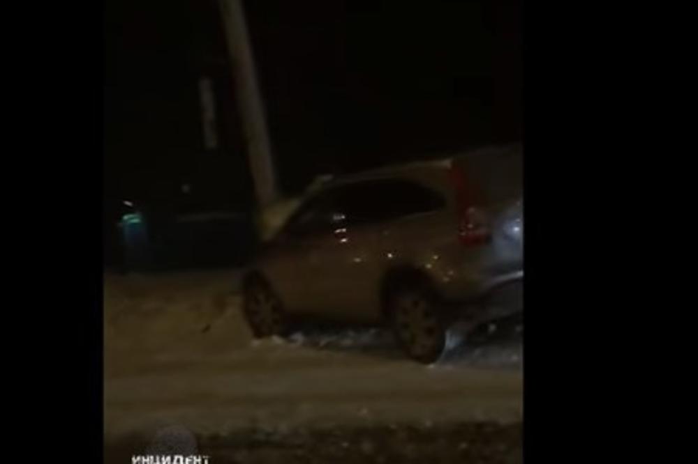 (VIDEO) KRVAVA PROSLAVA DANA BRANILACA OTADŽBINE U NOVOSIBIRSKU: Automobil uleteo među ljude, stradali žena i dečak