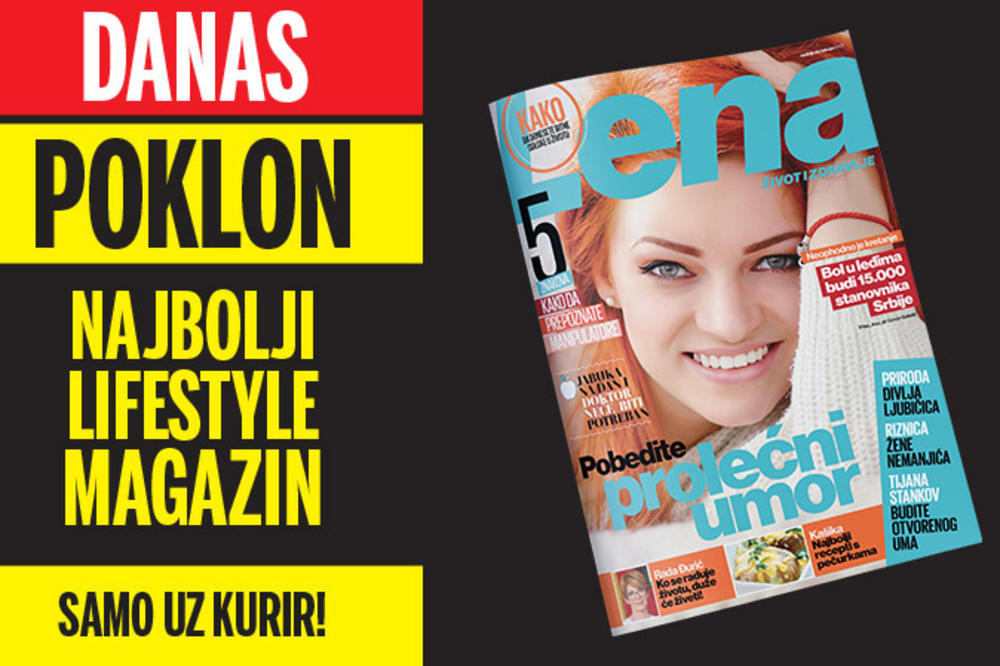 MAGAZIN LENA DANAS UZ KURIR: Pobedite prolećni umor