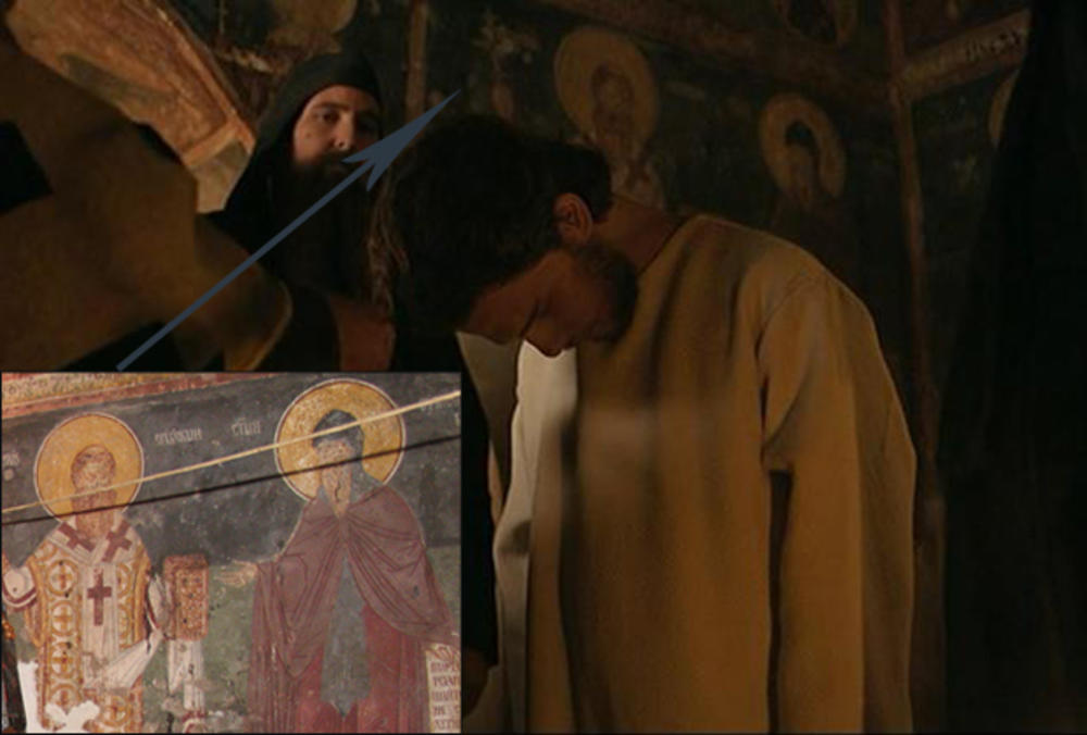 Nemanjići, Sveti Sava, freska
