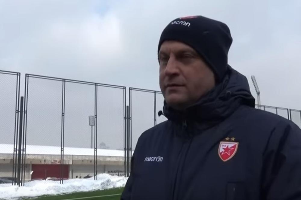 ZVEZDA ODRADILA TRENING NA VEŠTAKU: Igrači se grudvali, trener Milojević emotivan (VIDEO)