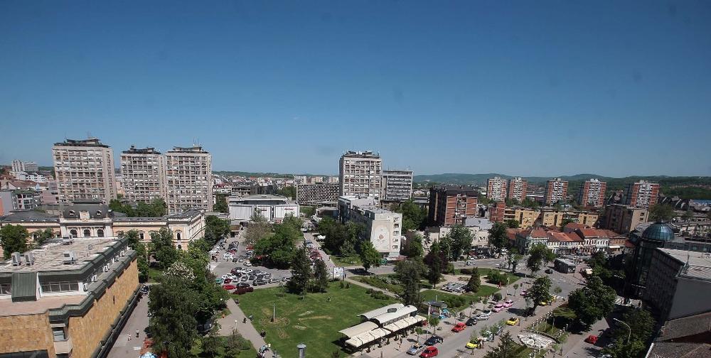 Kragujevac, panorama, soliter, stambena zgrada