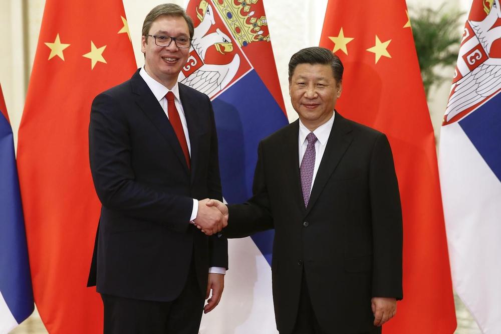 Image result for vucic and Si Xinping