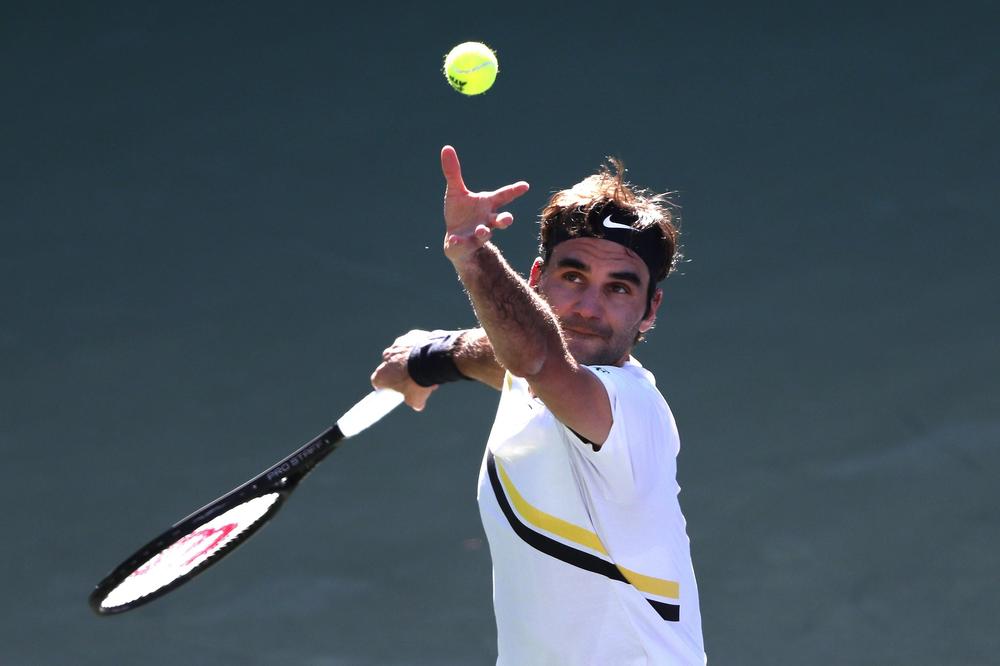 ŠVAJCARAC SIGURAN NA STARTU INDIJAN VELSA: Federer savladao Delbonisa, večeras protiv Krajinovića