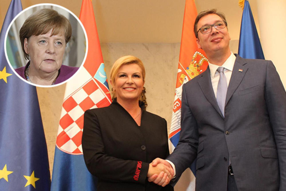 KOLINDA RAZGOVARALA TELEFONOM SA NEMAČKOM KANCELARKOM, PA PRENELA PORUKU VUČIĆU: Merkelova pozdravila posetu srpskog predsednika Zagrebu