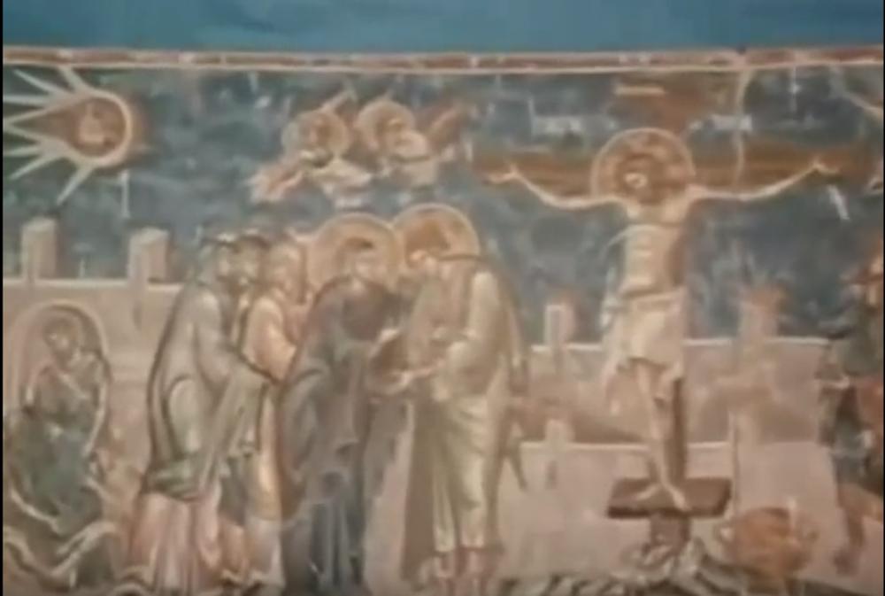 Freska 'Raspeće Isusovo