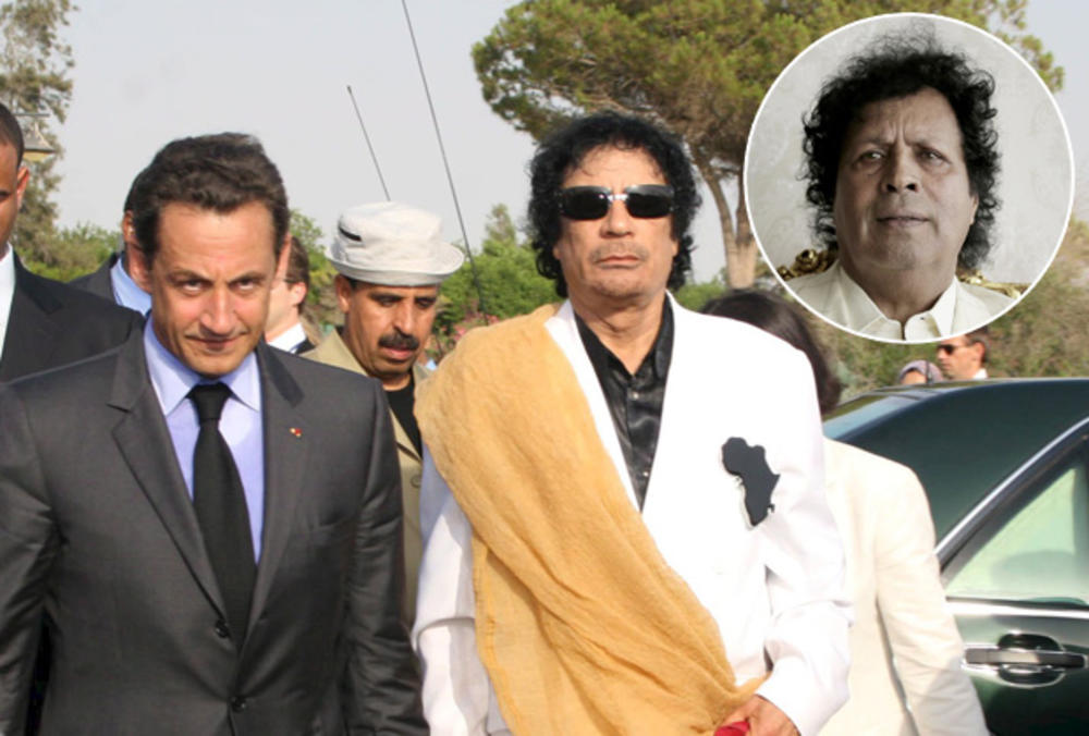 Nikola Sarkozi, Moamer Gadafi