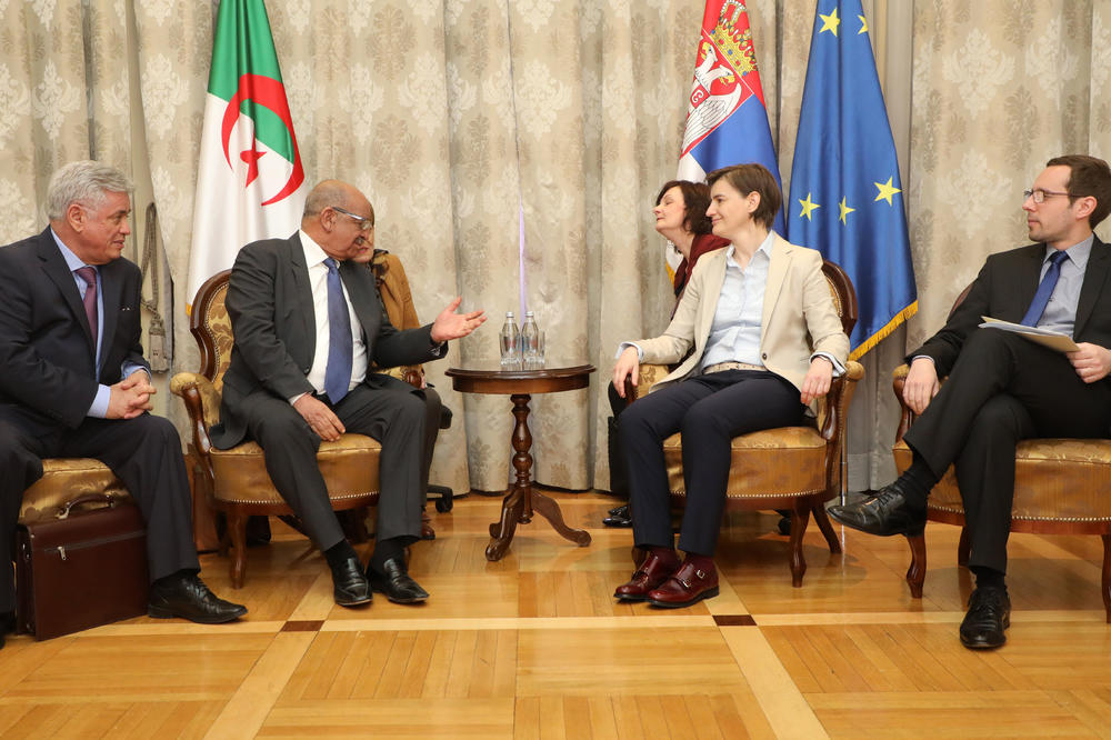BRNABIĆ SA ŠEFOM DIPLOMATIJE MESAHELOM: Srbija zainteresovana za produbljivanje saradnje sa Alžirom