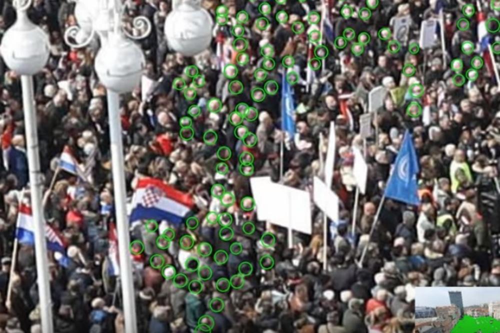 (VIDEO) ZABROJALI SE: Policija tvrdi da je u Zagrebu bilo 5.000 demonstranata, organizatori  70.000, a evo koja je tačna cifra