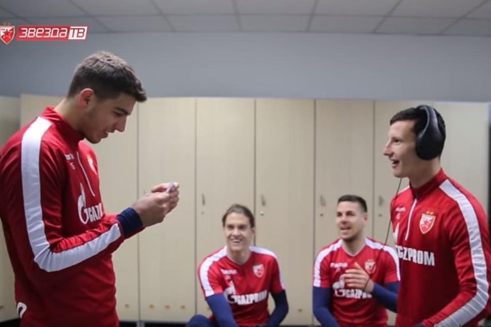 (VIDEO) ČITANJE SA USANA: Evo kako izgleda kada se zaigraju fudbaleri Crvene zvezde