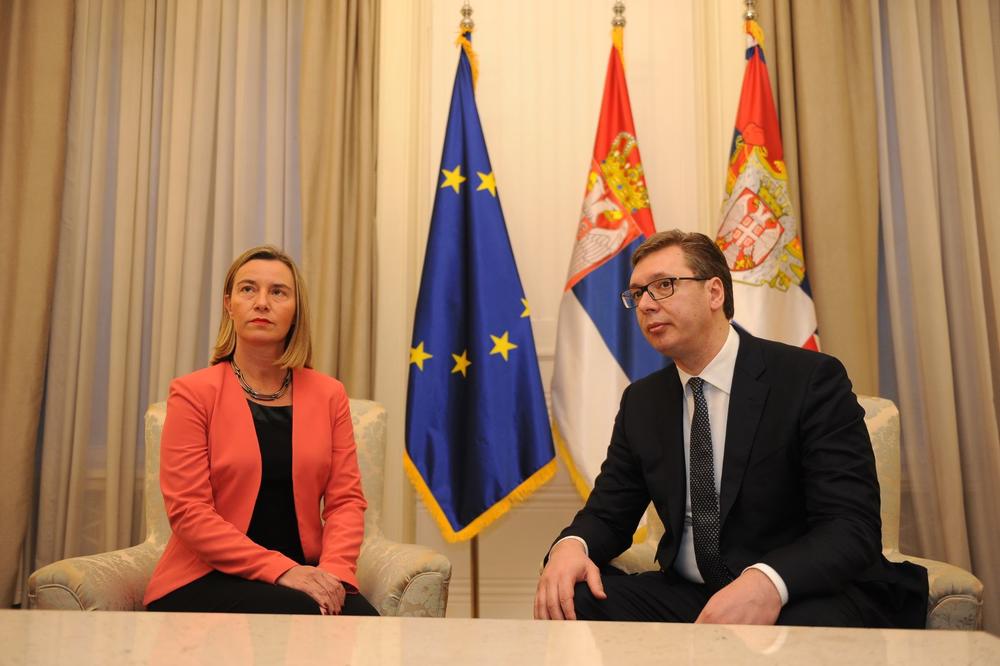 VISOKA PREDSTAVNICA EU STIŽE U BEOGRAD: Vučić sutra sa Federikom Mogerini