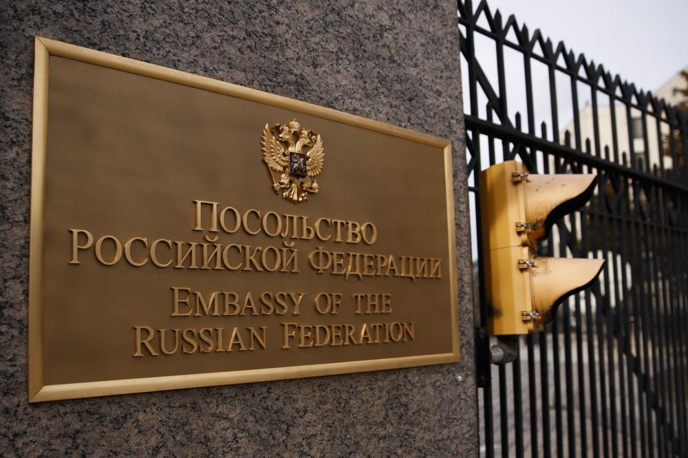 RUSKA AMBASADA: Sankcije SAD su greška, naneli su još jedan udarac odnosima Moskve i Vašingtona