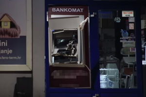 (VIDEO) MAZNULI CEO BANKOMAT: Lopovi u Karlovcu podmetnuli eksploziju, pa pokrali banku!