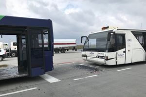 (FOTO) AERODROM U BUDIMPEŠTI: U sudaru autobusa na terminalu DEVETORO povređenih