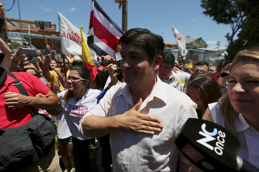 SKRENULI ULEVO: Karlos Alvarado Kesada izabran za predsednika Kostarike