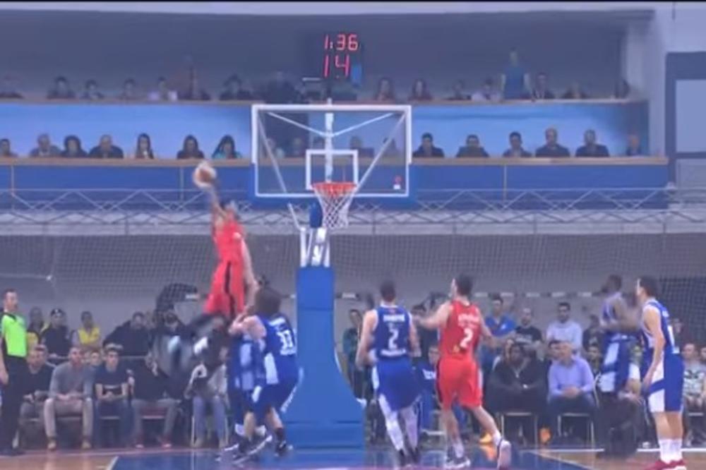 (VIDEO) AUU! RAZNEO OBRUČ! O ovom potezu košarkaša Cedevite će se pričati!