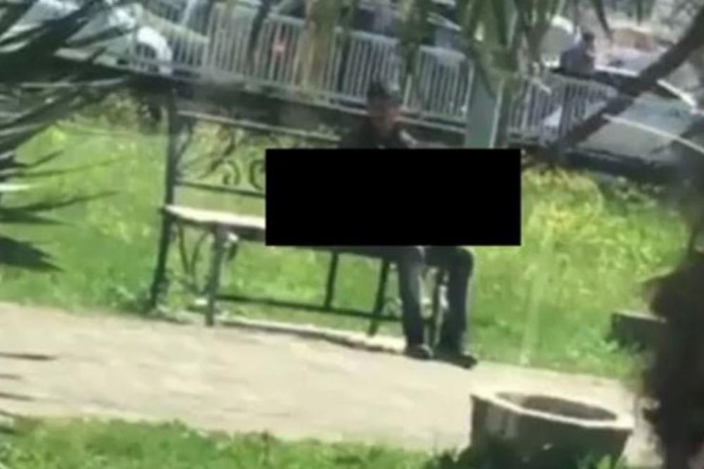(FOTO) UŽAS U ULCINJU: Muškarac onanisao pred decom u dvorištu Gimnazije!