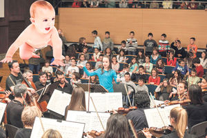 BRAVO: Filharmonija uvodi koncerte za bebe