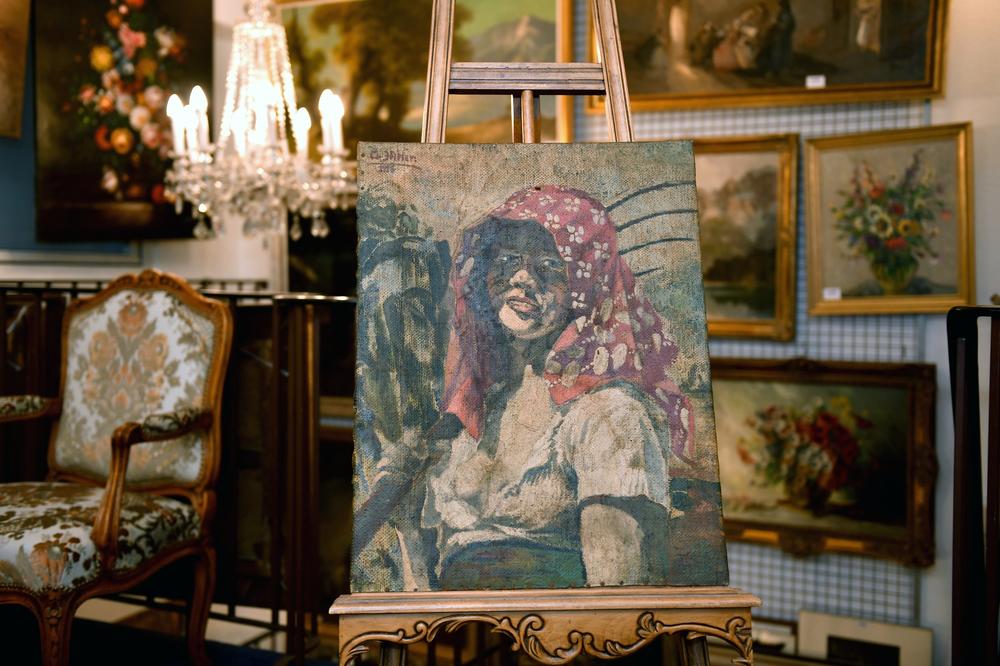 (FOTO) HITLEROVA LJUBAV IZ 1. SVETSKOG RATA: Naslikao je portret Francuskinje 1916. godine, sada je na aukciji za 60.000 evra