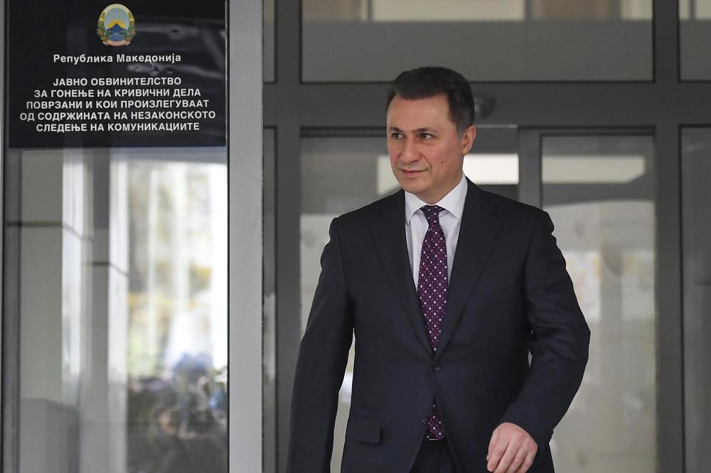 PALA PRESUDA: Nikola Gruevski osuđen na 2 godine zatvora zbog nezakonite nabavke blindiranog automobila