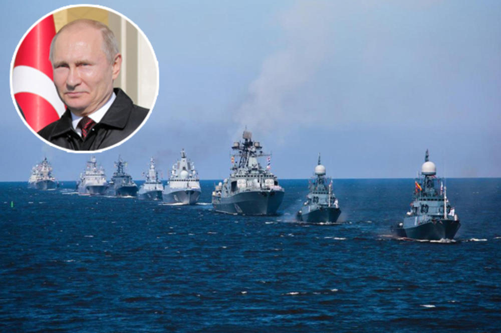 PUTINOVA MORSKA PRETNJA! Ruski ratni brodovi upali u Severno more kod Britanije, mogu da nose rakete Kalibr s nuklearnim oružjem