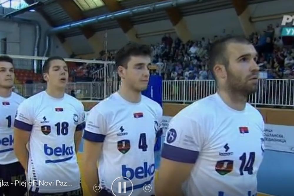 (VIDEO) SKANDAL U NOVOM PAZARU: Navijači sedeli i zviždali dok je intonirana himna Srbije