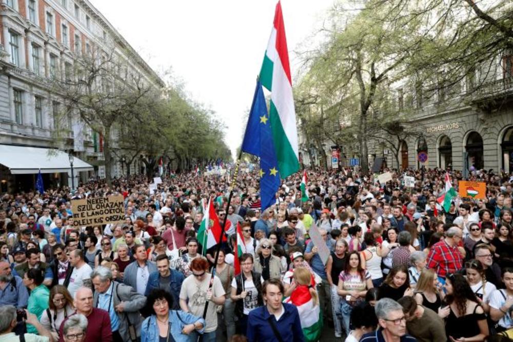 Protesti u Budimpešti