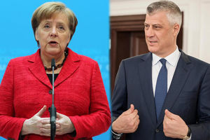 NEMAČKA KANCELARKA Angela Merkel protiv da Tači vodi dijalog sa Beogradom!
