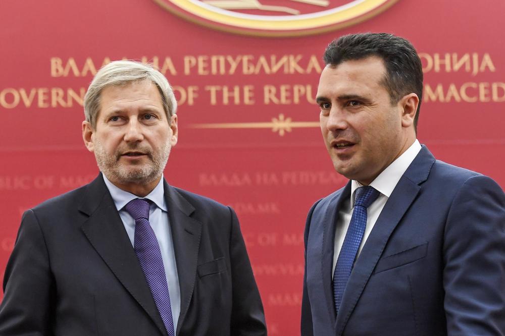 HAN U SKOPLJU: Ovde sam da proslavimo uspeh! Makedonija se čvrsto vratila na evropski put